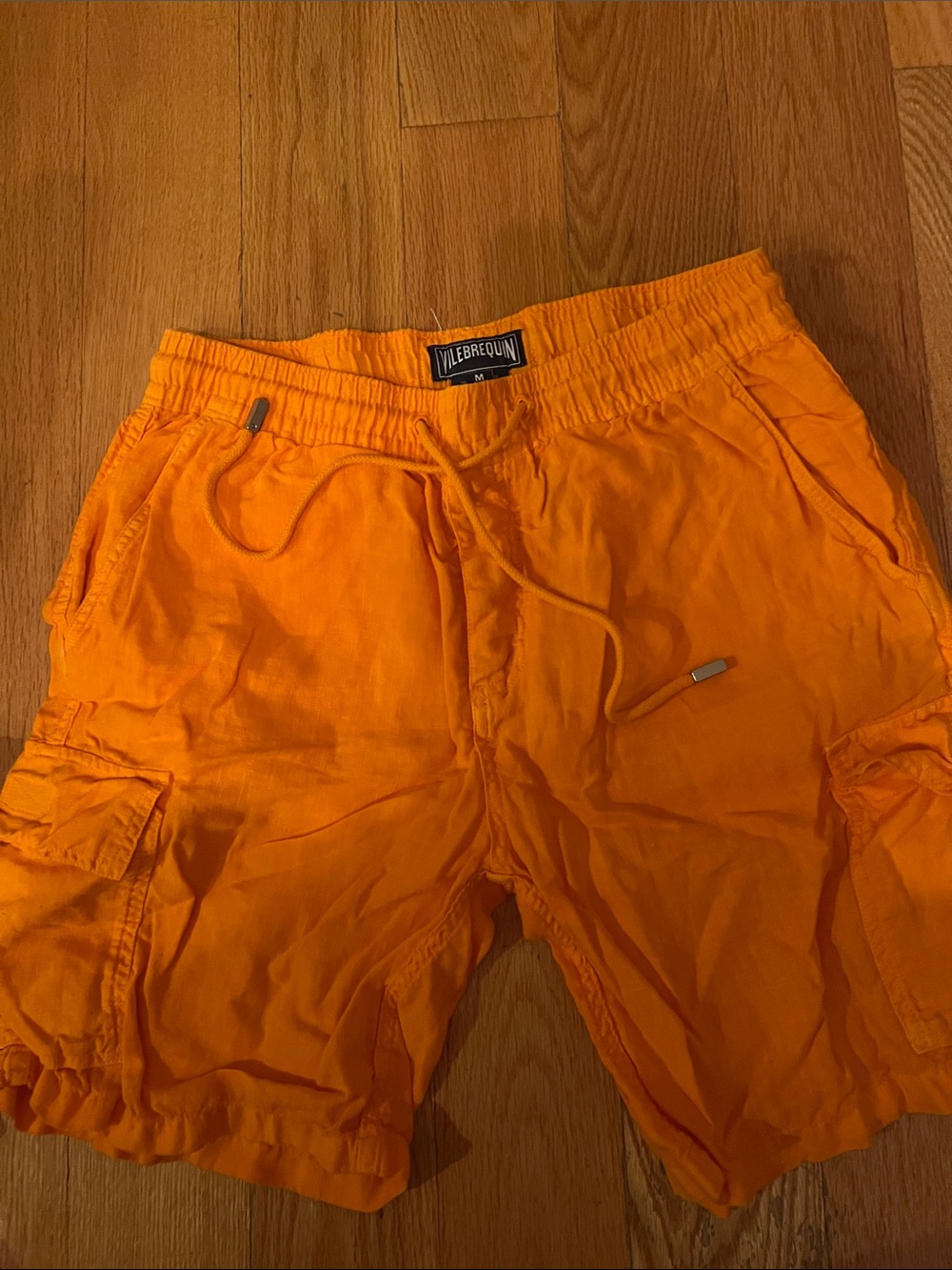Vilebrequin Orange Cargo Shorts - Picture 3 of 4